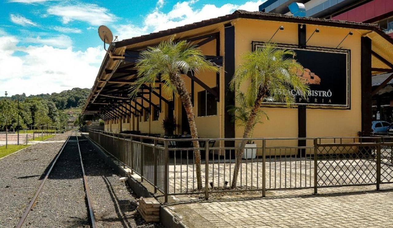 Verde Vale Hotel Videira Exterior foto